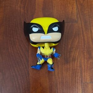 Yellow and Blue Action Figure